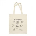 Sacosa Heinner cumparaturi bumbac cu print - imagine 4