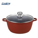 CRATITA ALUMINIU+CAPAC 20x9CM, 2.5 L, CALABRIA, COOKING BY HEINNER - imagine 2