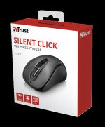 Mouse Trust Siero Silent Click, Wireless, negru - imagine 7