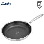 TIGAIE INOX IN 3 STRATURI  30X6 CM, TITANIUM3, COOKING