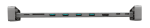 Hub USB Trust Dalyx, USB-C, 10 porturi, HDMI, RJ-45, Argintiu - imagine 4