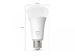 Bec LED inteligent Philips Hue A67, Bluetooth, E27, 15.5W (100W),1600lm, - imagine 3