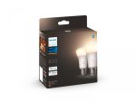 2 Becuri LED inteligente Philips Hue A60, Bluetooth, E27, 9W