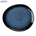 SET 4  FARFURII OVALE CERAMICA 28 CM, SERENITY, ART - imagine 2