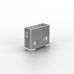 Adaptor USB Locks Lindy, 10 USB, alb