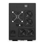 UPS nJoy Cadu 1500, 1500VA/900W, Afisaj LCD cu ecran tactil, - imagine 2