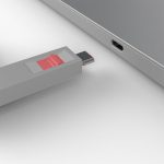 Lindy USB Type C Port Blocker Key, pachet de 4, - imagine 2