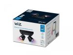 Spot LED RGB WiZ Imageo SQ, Wi-Fi, Bluetooth, control vocal, - imagine 3