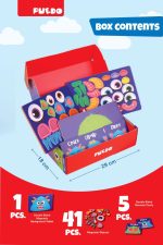 JOC MAGNETIC DIN SPUMA EVA, CREEAZA UN MONSTRU, PUEDO - imagine 3