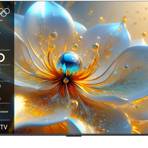 Televizor TCL QLED 75T8C, 189 cm, Smart Google TV, 4K