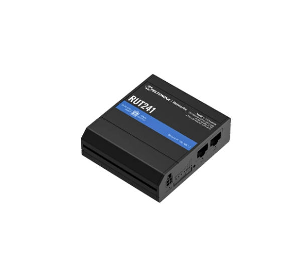 TELTONIKA RUT241 COMPACT INDUSTRIAL LTE ROUTER, 4G (LTE) – Cat