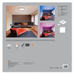 Panou LED RGB inteligent Ledvance SMART+ Wifi PLANON 450, 28W, - imagine 2