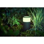 Stalp LED RGB extensie pentru iluminat exterior Philips Hue Calla, - imagine 9