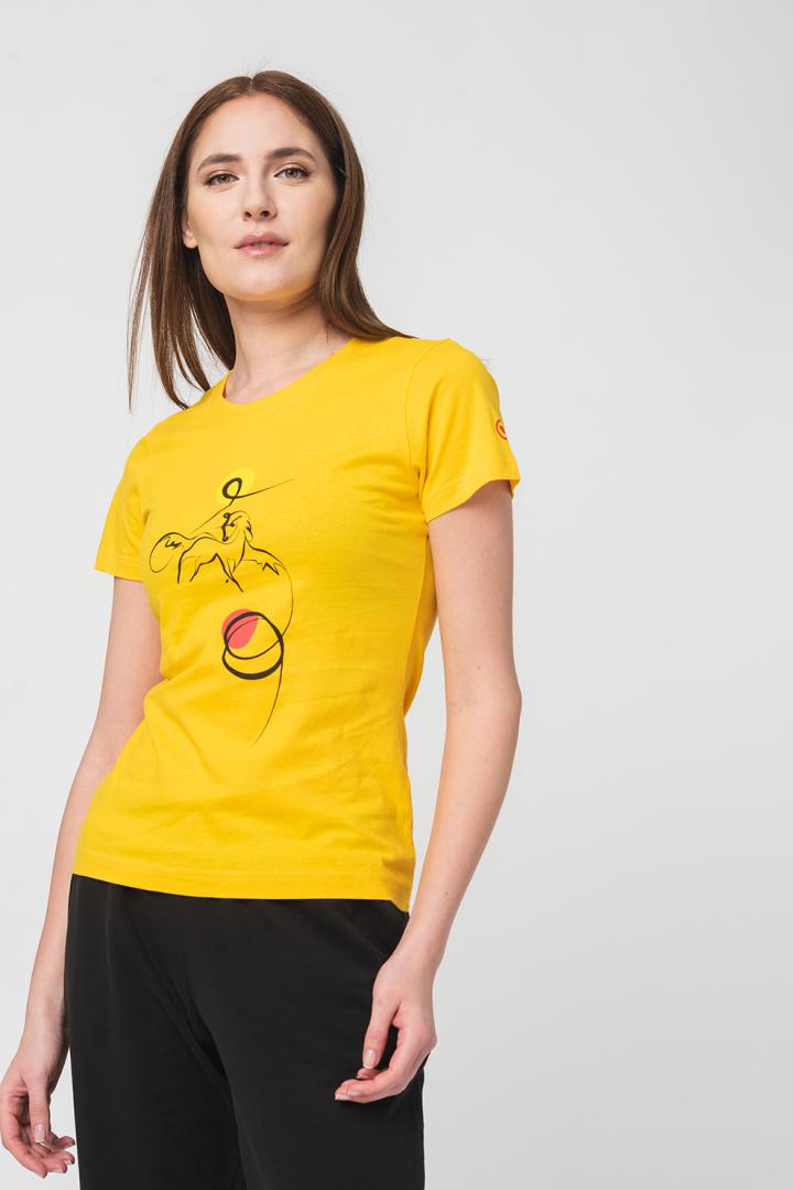 overlay_197d839040ed2504e1e51d7118c2a873.jpg TSHIRT CASUAL F CAL PEGAS YELLOW-S - imagine 1