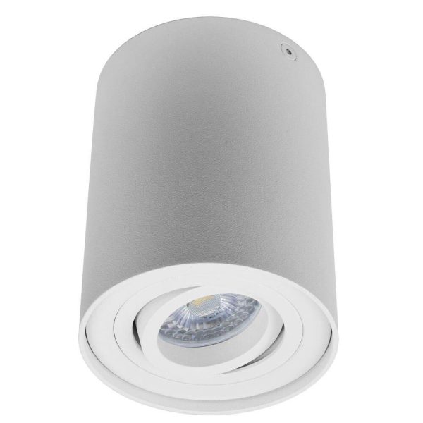Spot Vivalux ROUND TOLEDO, GU10, max. 35W, IP20, Ø95x125mm, Alb,