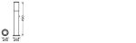 Stalp pentru exterior cu senzor de miscare si lumina Ledvance - imagine 4