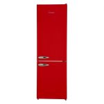 Combina frigorifica FRAM FC-VRL268RDF+, 268 l, Clasa F, Nu, Rosu