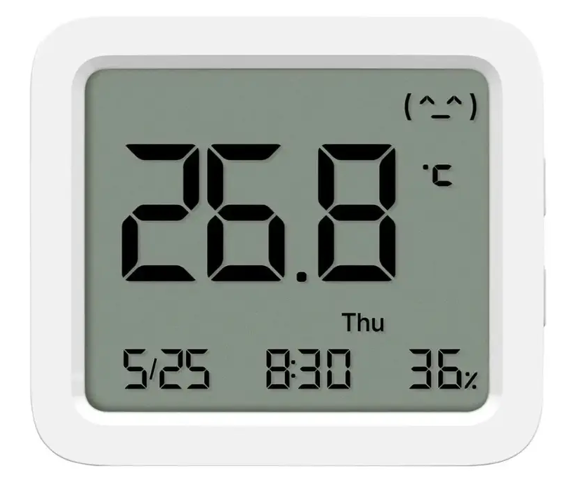 overlay_1a8582d3ce059856befab52b5c7357dd.png Xiaomi Mi Temp&Humidity Monitor 3 White - imagine 1