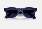 ORW4012 META WAYFARER High Bridge Fit - Shiny Cosmic Blue - imagine 4