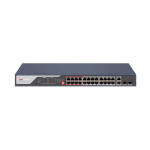 Switch PoE Hikvision DS-3E0326P-E(C): 24 x 10/100Mbps PoE port,2 ×