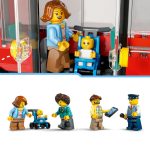 AUTOBUZ TURISTIC ROSU CU ETAJ LEGO 60407 - imagine 8