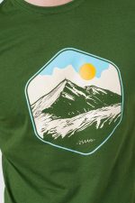 TRICOU CASUAL MOLDOVEANU BARBATI BOTTLE GREEN-M - imagine 6