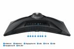 Monitor Samsung 32" LS32BG750NPXEN, Curvature: 1000R, Diagonal (inch): 32, Diagonal - imagine 4