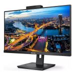 Monitor Consumer Philips 243B1JH, 23.8", 1920 x 1080 pixeli, Black, - imagine 2