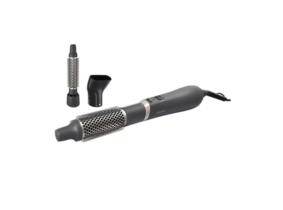 overlay_1c6c8a20bcc9b425ba9ab05317ece7ba.jpg Perie cu aer cald Philips BHA301/00, 800W, tehnologie ThermoProtect, 3 - imagine 1