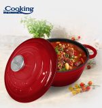 SEMIOALA FONTA+CAPAC 24x11.5CM,4L, RED LINE, COOKING BY HEINNER - imagine 4