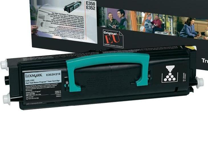 overlay_1ce9e0986dce8ef8a8e2f087cf87814c.jpg Toner Lexmark E352H31E, black, 9 k, E350d , E352dn - imagine 1