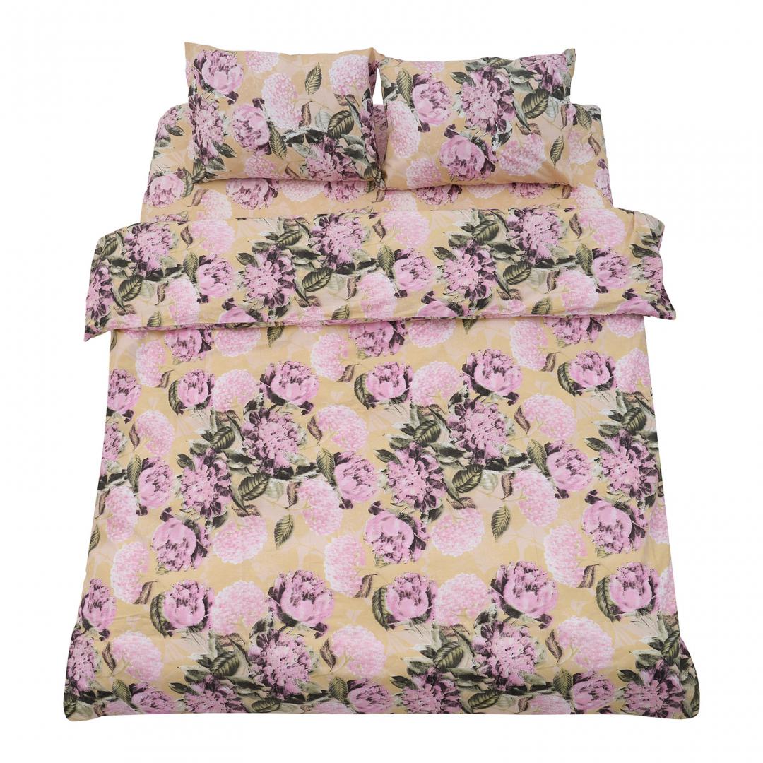 overlay_1d8b10faf58dd2b3491969e0797fac89.jpg Set de pat king size bumbac,92 gsm,Peony - imagine 1