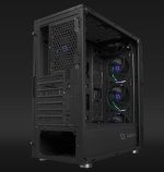 Carcasa AQIRYS ANTARES, RGB, Mid Tower, Black - imagine 12