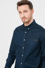 CAMASA CASUAL BARBATI DARK NAVY L - imagine 4