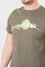 TRICOU CASUAL MANA BICICLETA BARBATI CASTOR GRAY-L - imagine 5