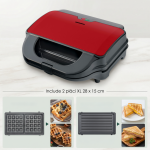 SANDWICH MAKER HEINNER SM-2H900BKS - imagine 6