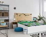 LENJERIE PAT HEINNER KING SIZE, 100% BBC, 132 TC, ZAN - imagine 2