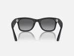Ray-Ban Meta Wayfarer AI Glasses Matte Black/Polar Gradient Graphite - imagine 4