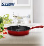 TIGAIE FONTA EMAILATA 26x5CM, RED LINE, COOKING BY HEINNER - imagine 3