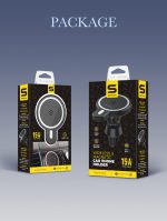 Suport Auto Telefon Serioux, cu incarcare Wireless 15W, compatibil MagSafe, - imagine 15