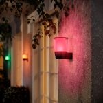 Aplica LED RGB pentru iluminat exterior WiZ Connected Elpas Wall, - imagine 5