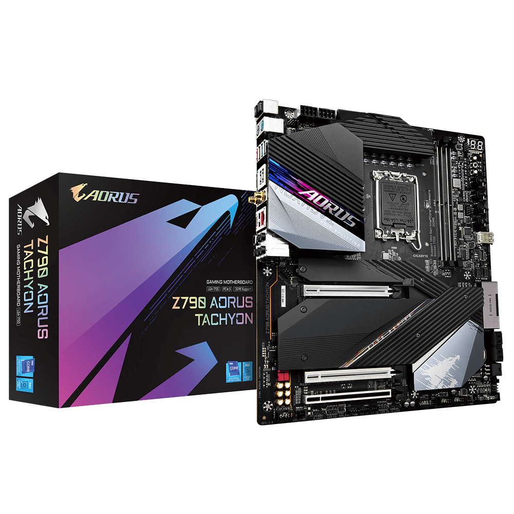 overlay_20fc38692333881742b84248e58ae1b8.png Placa de bază Gigabyte Z790 AORUS TACHYON LGA1700 - imagine 1
