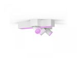 Plafoniera LED RGB Philips Hue Centris, Bluetooth, cu 3xGU10incrucisate ,3x5.7W
