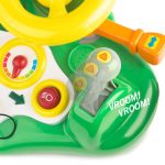VOLAN DE JUCARIE CU LUMINI SI SUNETE, JOHN DEERE - imagine 3