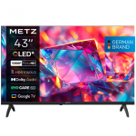 Televizor METZ QLED 43MQH7030Z, 108 cm, Smart Google TV, FHD
