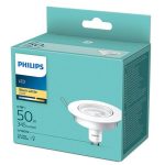 Bec LED spot Philips, GU10, 4.7W (50W), 345 lm, lumina - imagine 2
