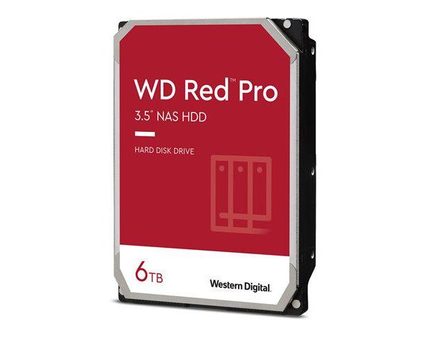HDD NAS WD Red Pro, 6TB, 7200 RPM, 256MB, Serial