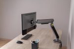 Brat pentru monitor, Material: Oțel, Aluminiu, Plastic, Suprafață finisaj : - imagine 14