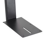 Stand mobil dublu B-Tech 56-65" 2m, negru - imagine 3