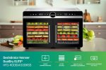 DESHIDRATOR FRUCTE SI LEGUME HEINNER DUALDRY ELITE HFD-KDDB1400BKSS - imagine 7